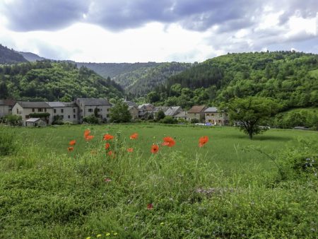 Col de la pierre plantée depuis Tréves (JMR)