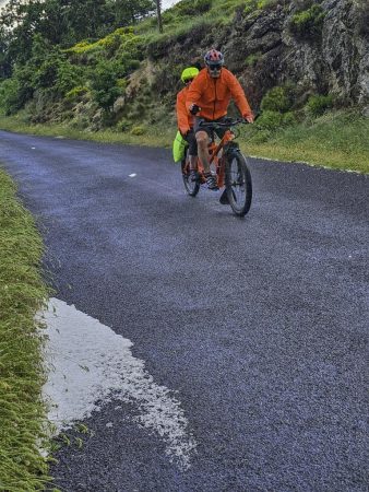 Une pluie de grelons de courte durée nous a surpris (MLC)