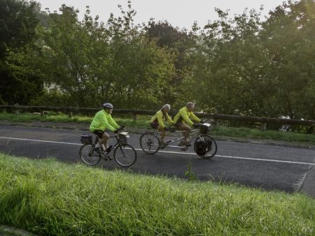 Première montée, dès la sortie du camping (CL)