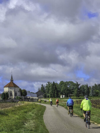 Arrivée sur Grand par la chapelle Saint-Libaire (MLC)