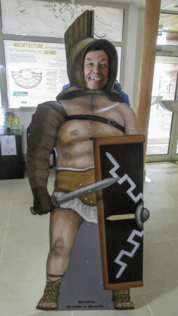 Gégé en gladiateur (MNP)