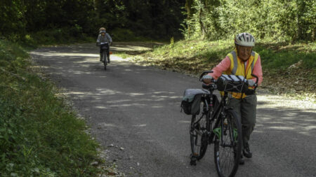 Côte de Pompierre 12% pas prévue car route en travaux sur le parcours (GP)