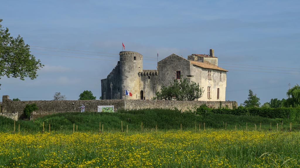 Le château de Mélusine à Saint-Jean-d'Angle (PP)