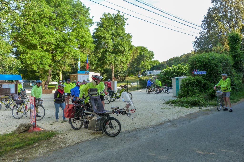 Départ du camping le Valerick (PM)