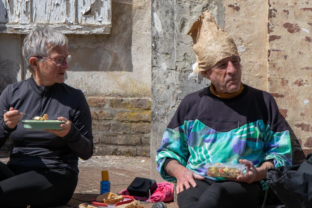 à défaut de chapeau de paille ! (PHM)