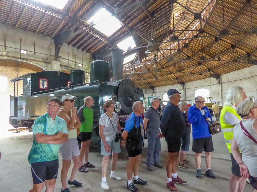 Visite de la rotonde ferroviaire de Montabon (MF)
