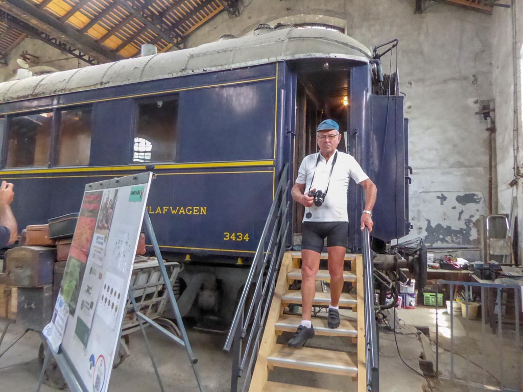 Visite de la rotonde ferroviaire de Montabon (MF)
