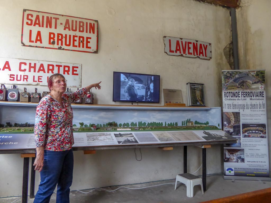 Visite de la rotonde ferroviaire de Montabon (MF)