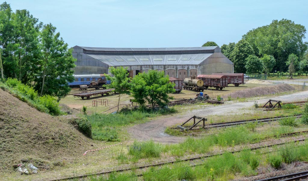 La rotonde ferroviaire à Montabon (PM)