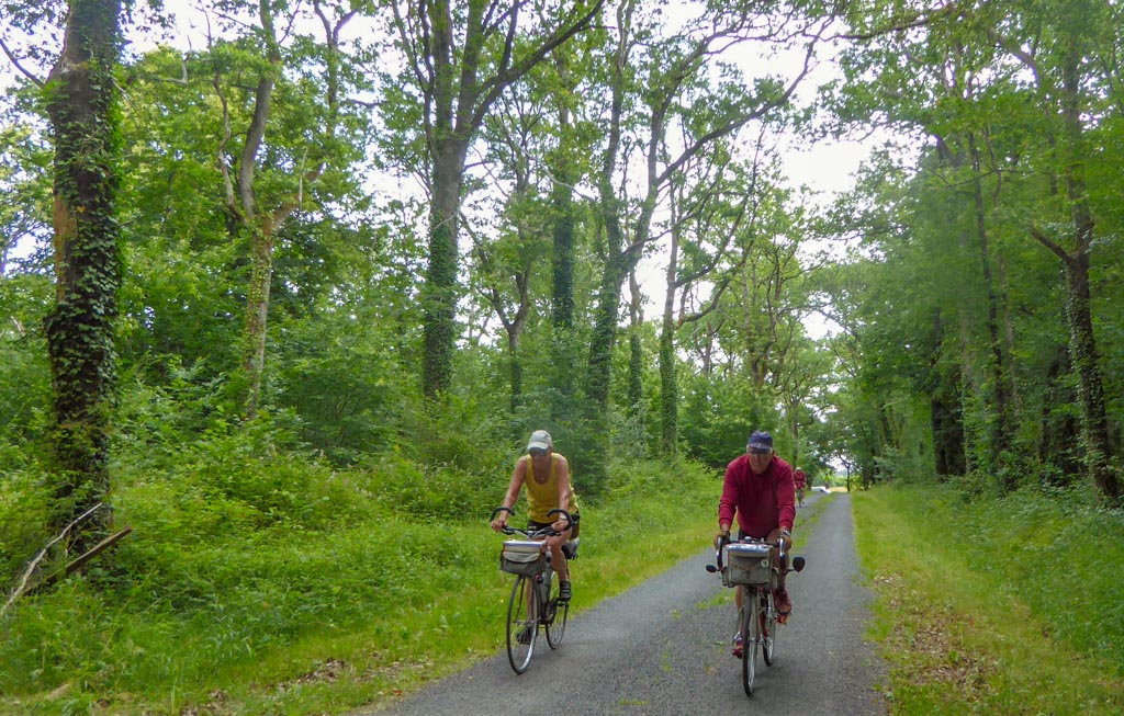 Sur de petites routes bien tranquilles et ombragées (MF)
