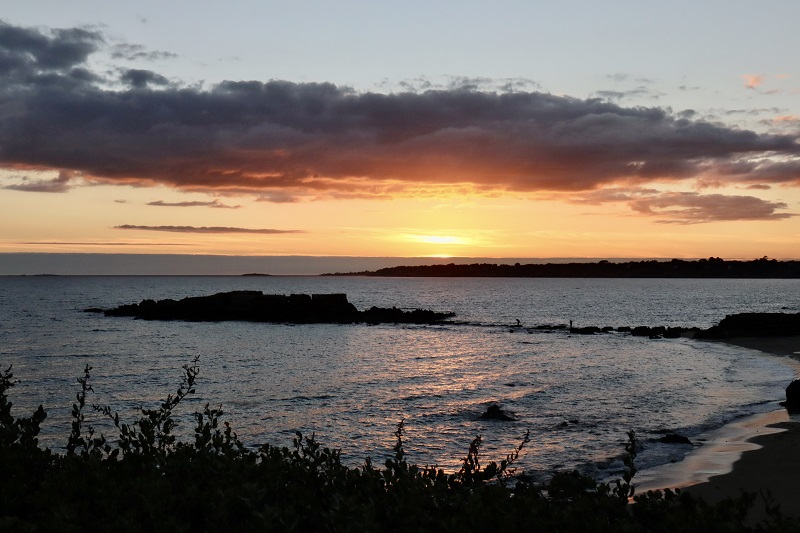 Coucher de soleil sur l’Île Percée (CL)