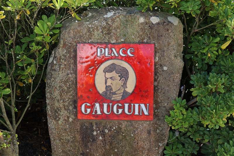 Plaque en céramique (Le Pouldu) (CL)